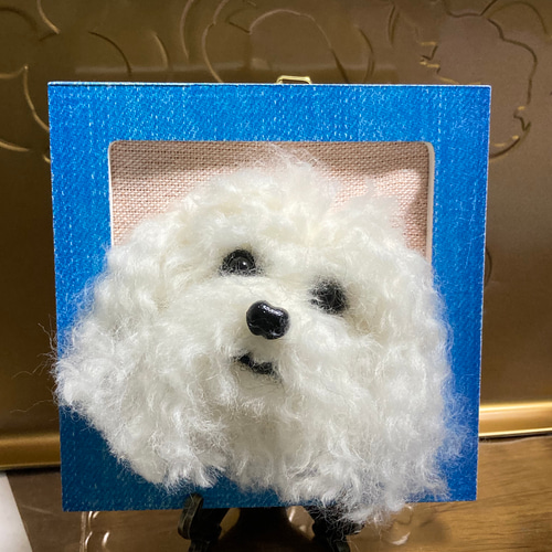 オーダー品　羊毛フェルト犬 新規オーダー4月製作開始分より再開予定】羊毛フェルト
