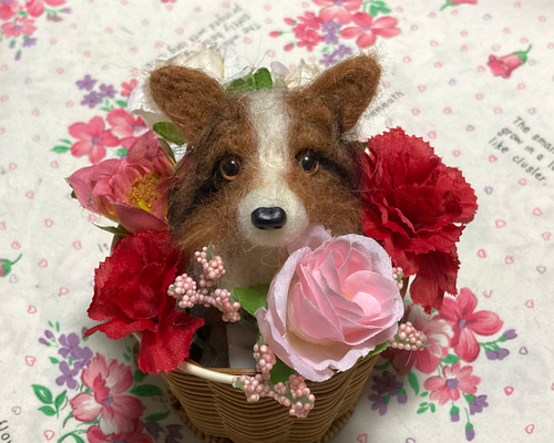 ♥️羊毛フェルト♥️母の日ギフト♪ミニチュアダックスの