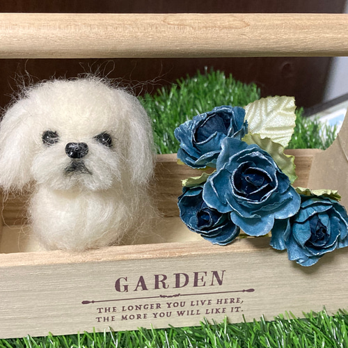 オーダーページ 羊毛フェルトペキニーズ 羊毛フェルト doglover
