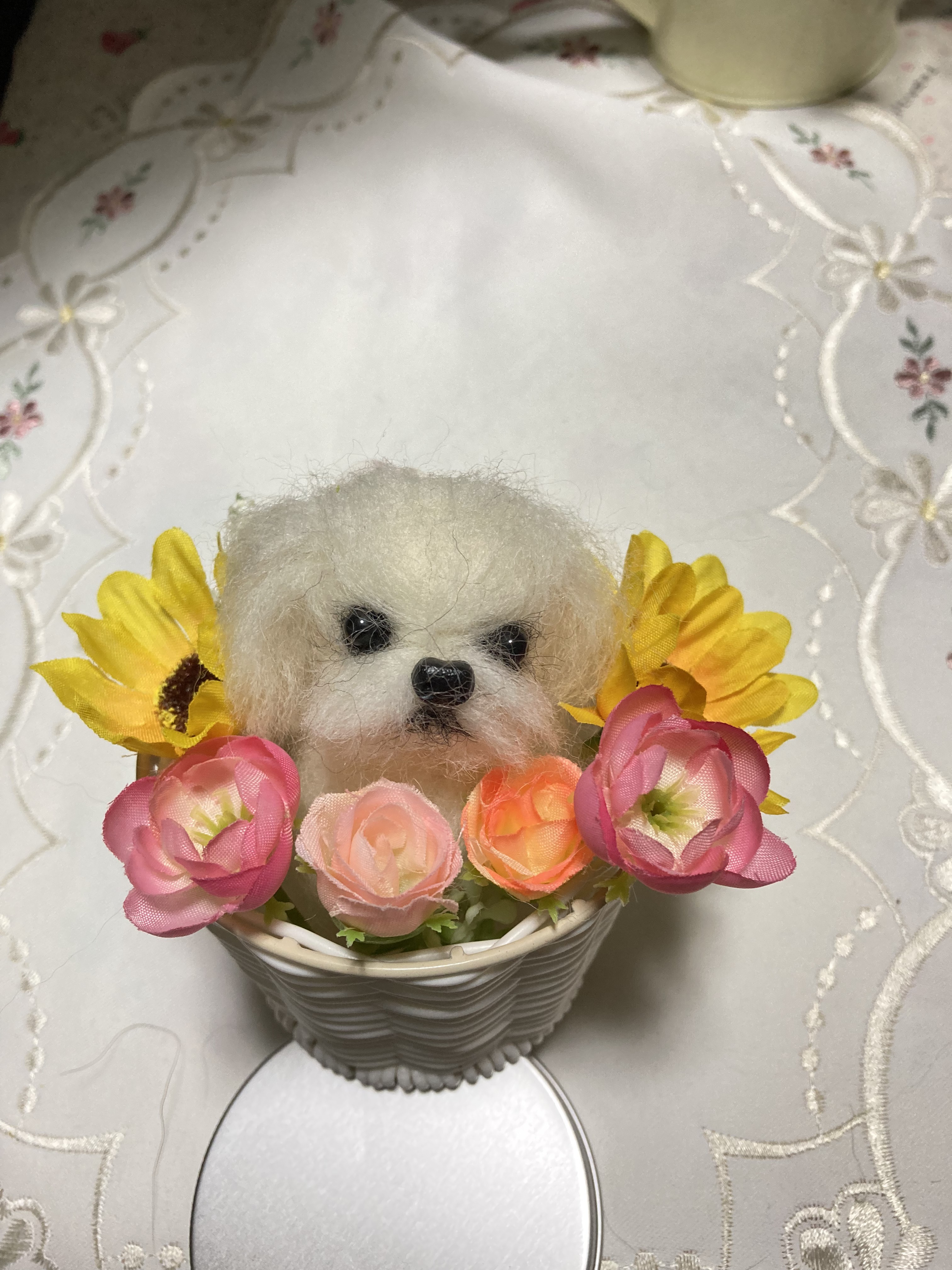 羊毛フェルトオーダー・母の日ギフト・わんちゃん 羊毛フェルトオーダー・母の日ギフト・わんちゃん 羊毛フェルト