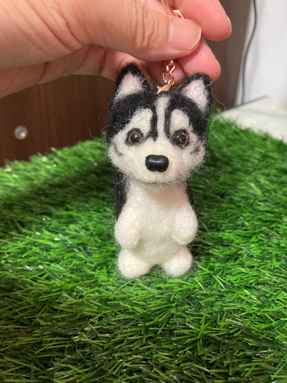 【オーダー受付中】羊毛フェルト 動物 犬 猫 など ストラップ ハンドメイド m65551313042_1.jpg?1737114562