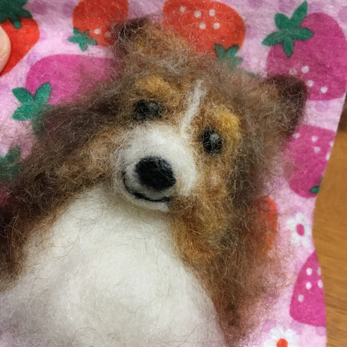 羊毛フェルト犬シェルティ 見本品 羊毛フェルト doglover 通販｜Creema 