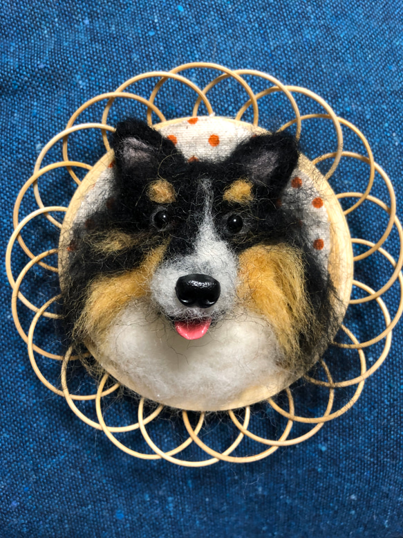 見本品 羊毛フェルトシェルティ