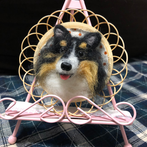 見本品 羊毛フェルトシェルティ