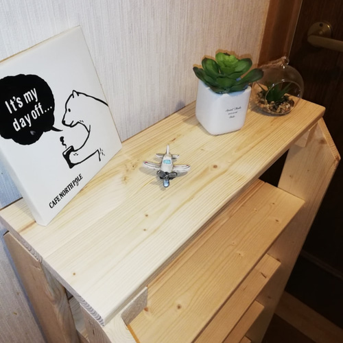 オーダー可】ハンドメイド 靴箱 シューズラック オープンシェルフ 棚