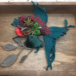 極楽魚　brooch 2枚目の画像