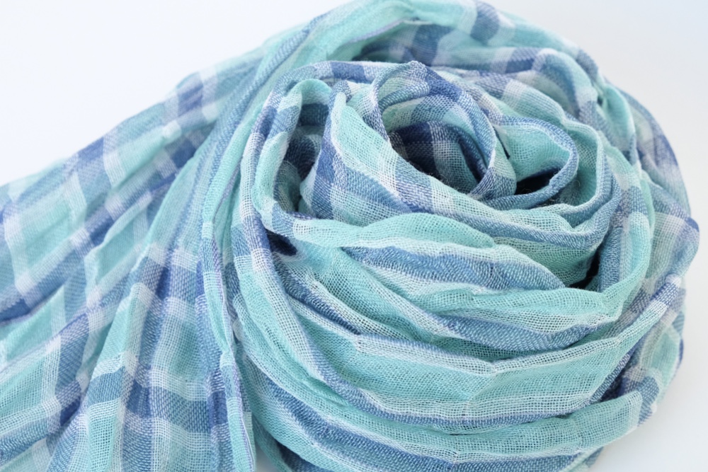 手織りリネンストール【琉風＊03】