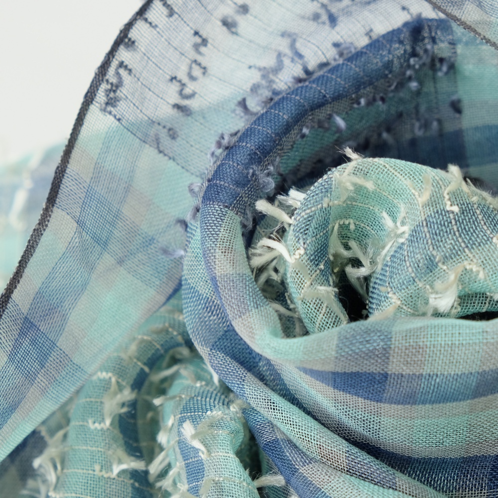 手織りリネンストール【芳風＊05】