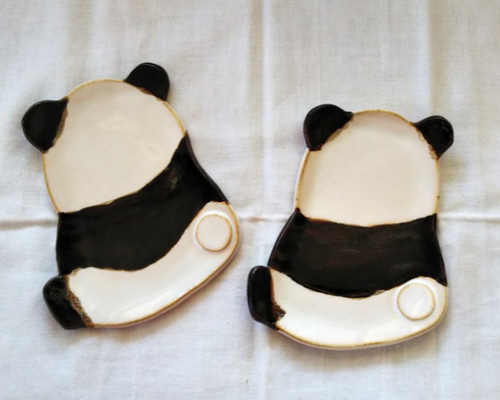 うつわやみたす　パンダ　お皿 うつわやみたす パンダ皿 うつわやみたす パンダ皿 楽天市場