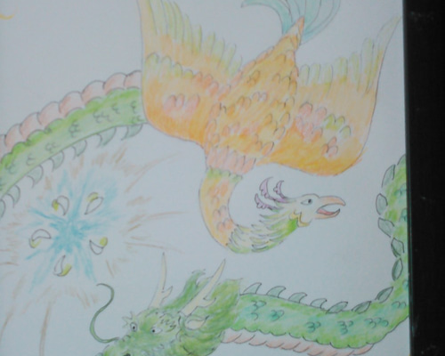 鳳凰と龍