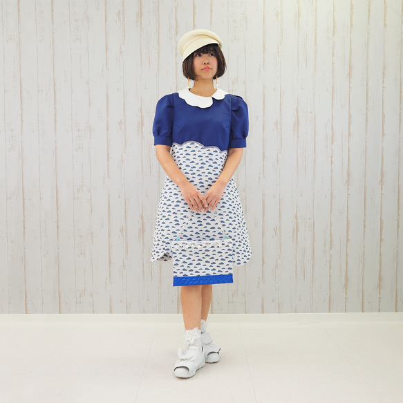 特価ブランド 雲ガール】ふわモコ雲柄ワンピース♪ de maison ワンピース ルームウェア・パジャマ