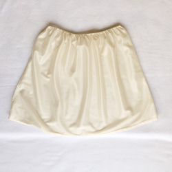 【小さいサイズ】播州織_刺繍の膝丈スカート 9枚目の画像
