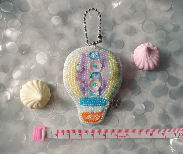 パステルカラー気球のブローチ☆彡 2枚目の画像