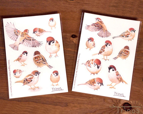 スズメ、色紙です、 スズメ、色紙です、 スズメ、色紙です、 ✽ 色紙 新商品 発売 ✽ - Z&K