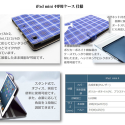 【kametopome様オーダー品】スズメづくしの iPad mini4ケース 2枚目の画像