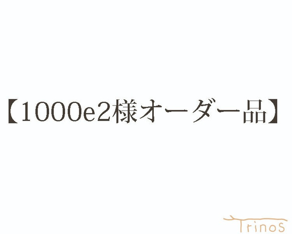 【1000e2様オーダー品】刺しゅうタグ、文字の追加オプション(サコッシュM Size用) 1枚目の画像