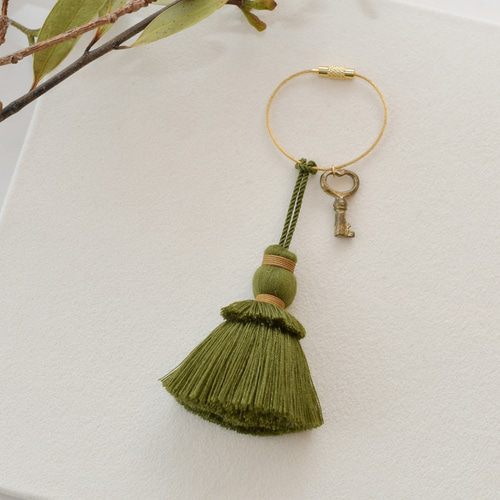 あき タッセルキーホルダー キーホルダー tassel de sica 通販