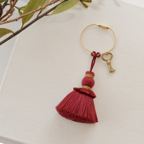 【期間限定特価】 あき タッセルキーホルダー 通販 sica de tassel キーホルダー チャーム