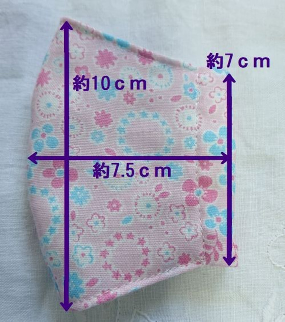 子供用立体布マスク 2枚セット 5枚目の画像