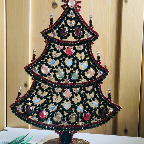 特大30cm◆Husar.D　チェコ　ヴィンテージ クリスマスツリー 特大30cm◇Husar.D チェコヴィンテージクリスマスツリー