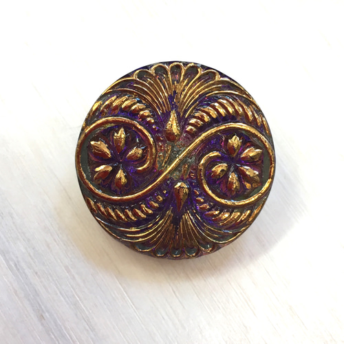 ペイントゴールドボタン 