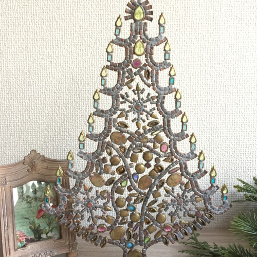 特大30cm◆Husar.D チェコ　ヴィンテージ　クリスマスツリー Husar .D ◇チェコヴィンテージ クリスマスツリー