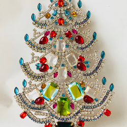 刻印あり◇チェコヴィンテージガラス◇ クリスマスツリー その他