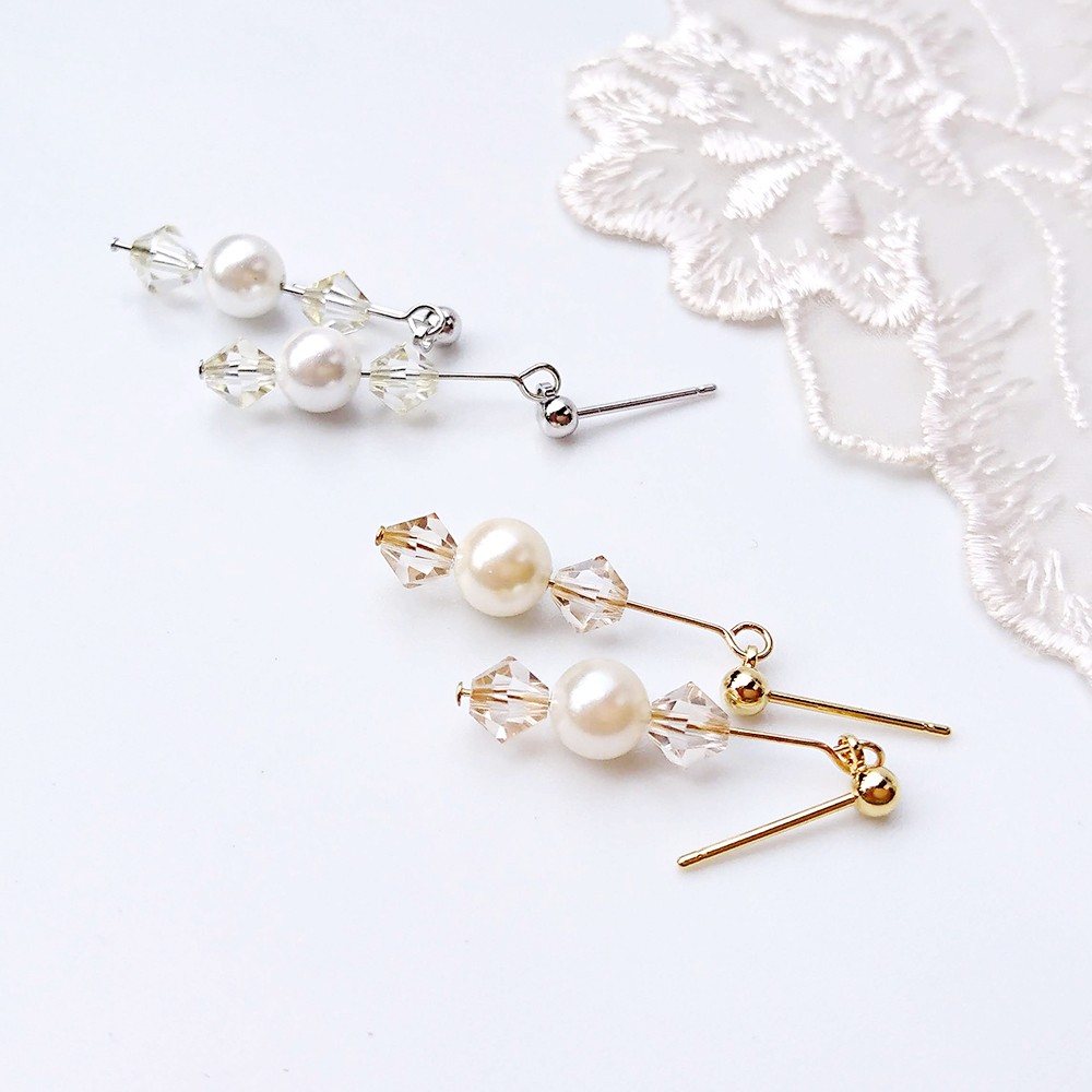 パールピアス見本 楽天市場】【WEB限定】《Tahitian+》 タヒチ黒蝶真珠 ピアスパール