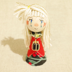 Creema限定 Xmas nollen kokeshi 1枚目の画像