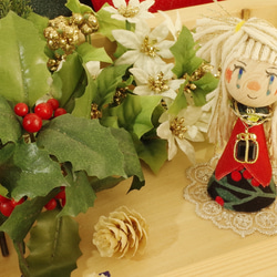 Creema限定 Xmas nollen kokeshi 5枚目の画像