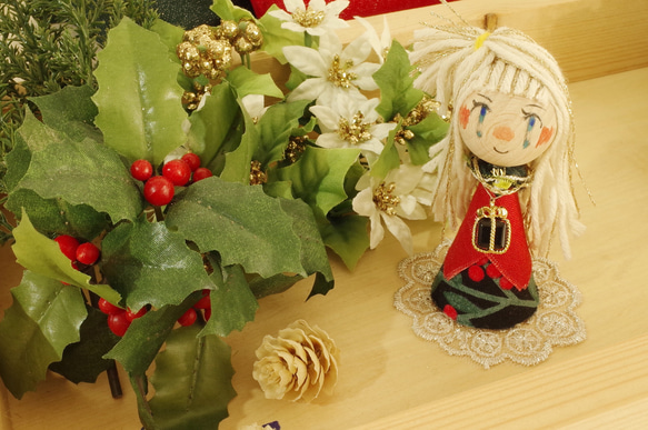 Creema限定 Xmas nollen kokeshi 5枚目の画像