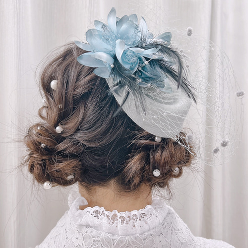 ヘッドドレス トーク帽 トークハット着物 振り袖 袴 卒業式 成人式 前