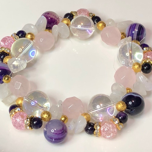 パワーストーン♥デザインブレスレット天然石 ブレスレット らぴす