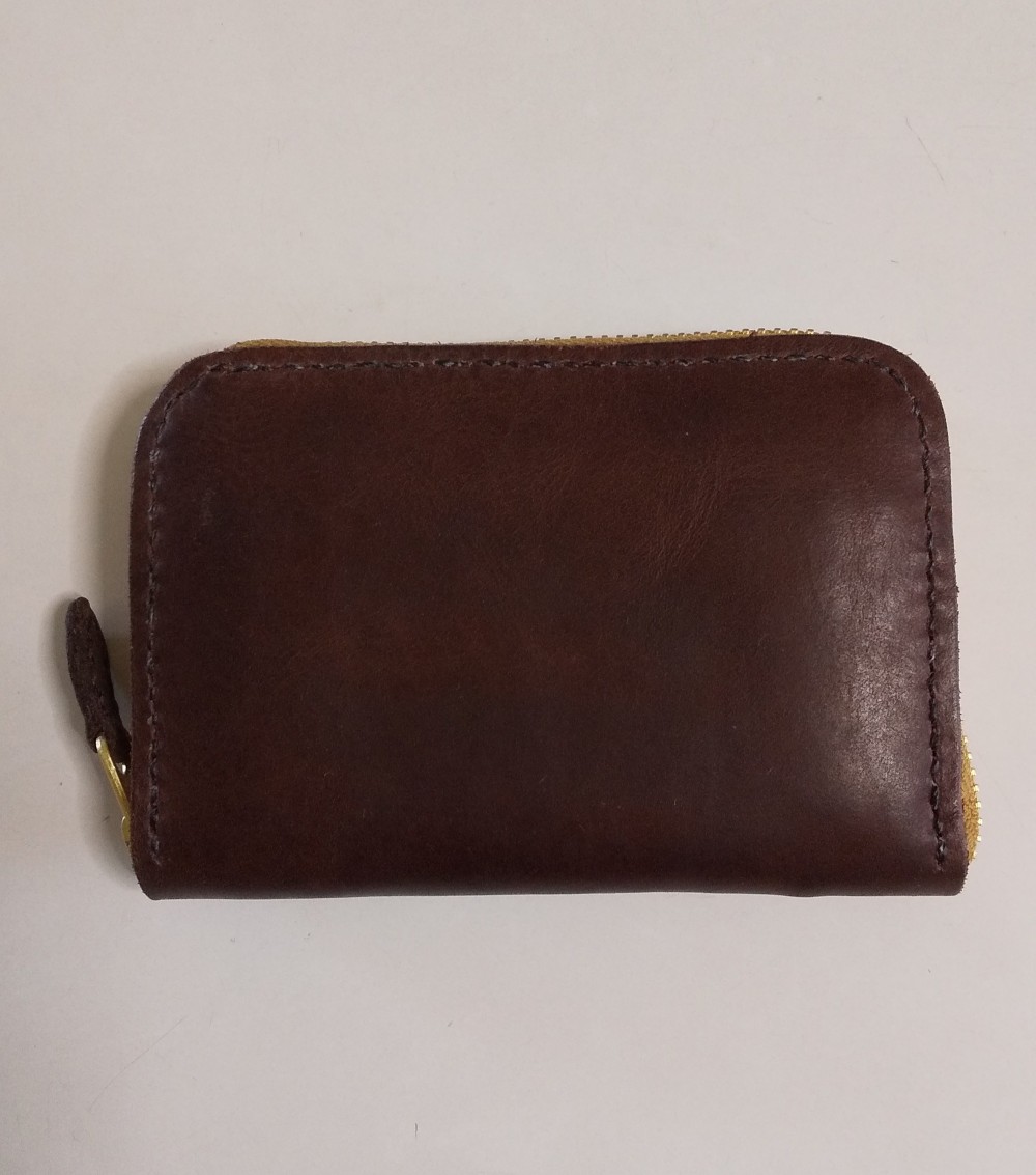 ハンドメイドラウンドファスナーハ―フウォレット―14