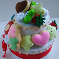 【受注製作】バースデーケーキ アニバーサリー 誕生日会 3枚目の画像