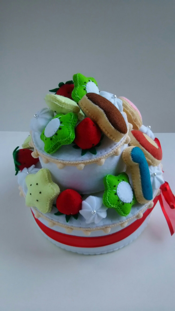 【受注製作】バースデーケーキ アニバーサリー 誕生日会 5枚目の画像