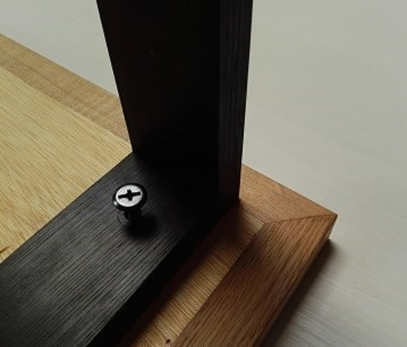 【無垢デザインテーブル天板B】 カフェテーブル/ローテーブル / 天然木/オルテガ/モザイク/サイドテーブル 9枚目の画像