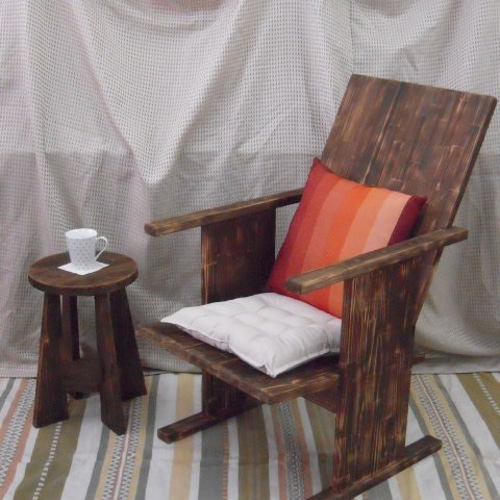 アジアンスタイル 木製椅子 彫刻装飾付き アジアンスタイル木製椅子