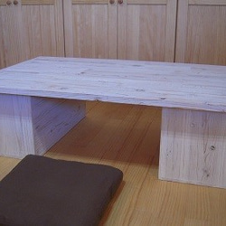 ラフフェイス　テーブルトップ 1200N　 カフェテーブル/ビンテージ風テーブル / 天然木/ アンティク調/コタツ天板 9枚目の画像