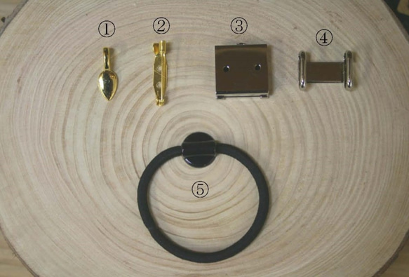 竹編髮箍、髮箍、胸針、吊墜 老式櫻花 第2張的照片