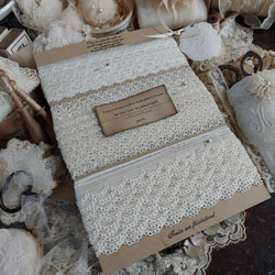 アンティークメルスリー風糸巻きアレンジ