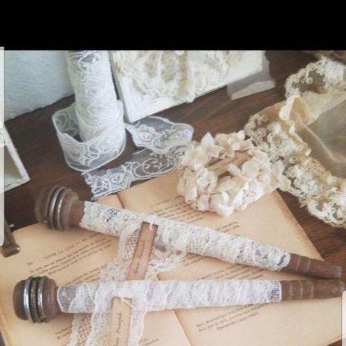 フランスアンティークアンティーク糸巻ボビンレースシャビーブロカント