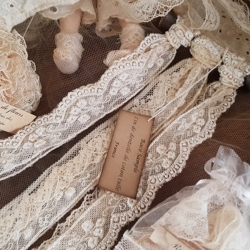 アンティークスプール レースガーランド タッセル レースサンプル