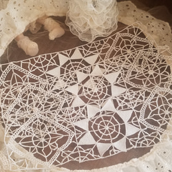 アンティーク風 カード まち針 アンティーク～ヴィンテージレース