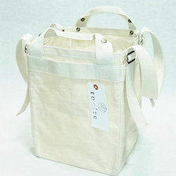 CONTAINER BAG #10 / コンテナバッグ(カーキ) 10号パラフィン キャンバス 2枚目の画像