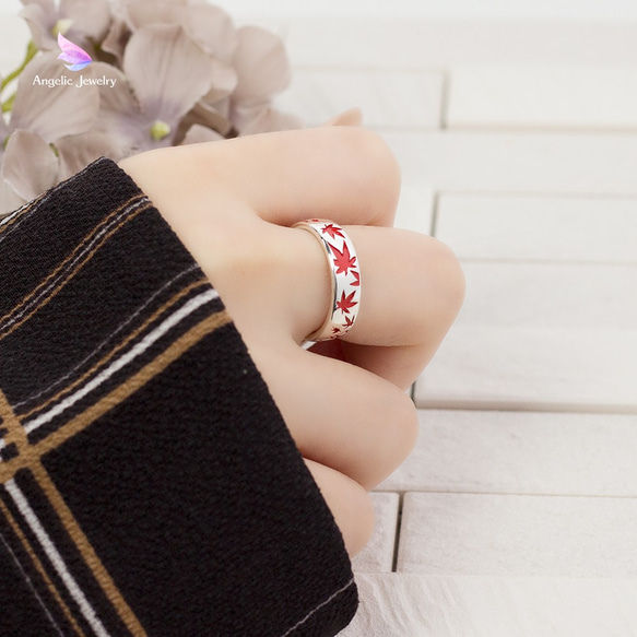 紅葉（もみじ）リング「期間限定販売」 10枚目の画像