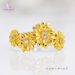 再再再販ハンドメイドアンダラクリスタル　フリーサイズリング　Ｋ16GP 再再再販ハンドメイドアンダラクリスタル フリーサイズリング