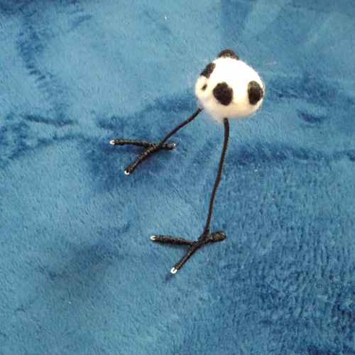 羊毛フェルトバンビ人形 受注生産】羊毛フェルトのぬいぐるみ バンビちゃん - CASA-DE-POCO'S