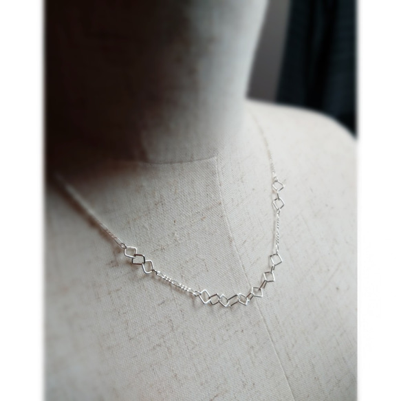 simple silver jewelry -ｎ-023 2枚目の画像