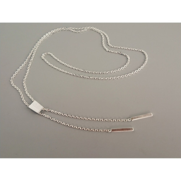 simple silver jewelry -ｎ-025 4枚目の画像